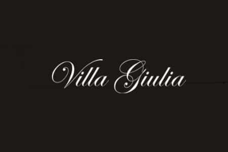 logo of villa giulia restaurant aq italy